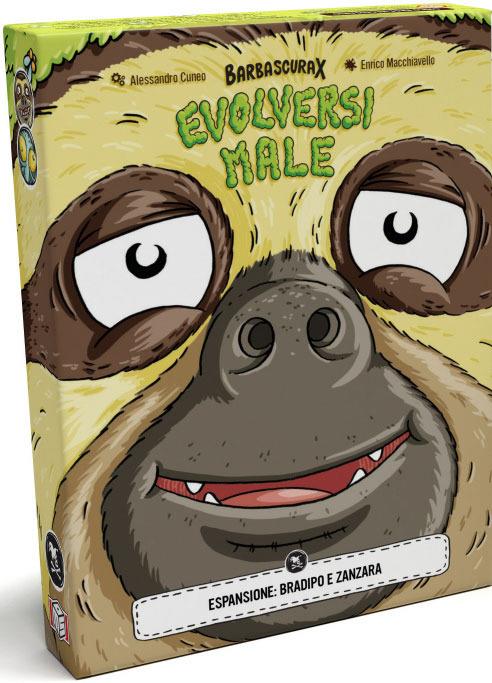 Barbascura X. Evolversi male. Espansione bradipo e zanzara. Gioco da tavolo