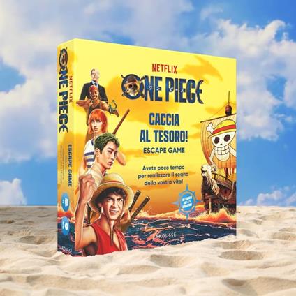 One piece. Escape Game - caccia al tesoro. Gioco da tavolo