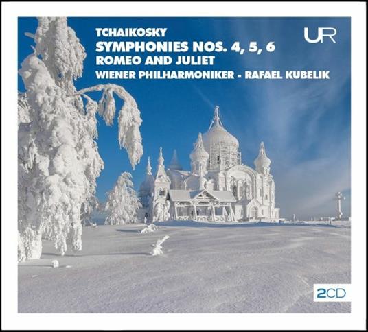 Symphonies N.4, 5, 6, Romeo and Juliet - CD Audio di Pyotr Ilyich Tchaikovsky,Rafael Kubelik