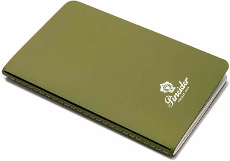 Taccuino Pineider, Notes Jazz, 80F, 80G, Celeste Green - 21 x 27 cm - 3