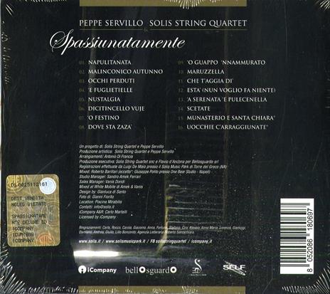 Spassiunatamente - CD Audio di Solis String Quartet - 2