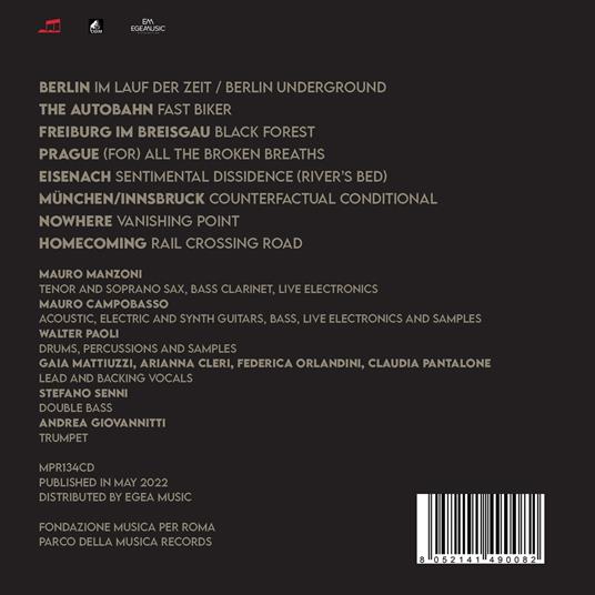 Vanishing Point - CD Audio di Mauro Campobasso - 2