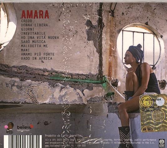 Donna libera (Sanremo 2015) - CD Audio di Amara - 2
