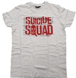 T-Shirt Suicide Squad Bianca Tag. L