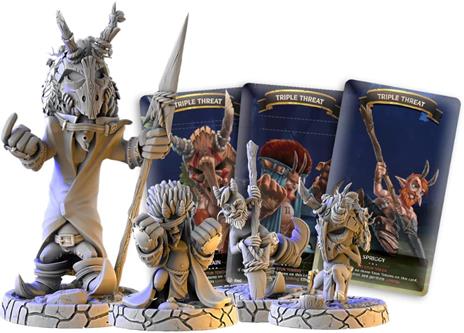 Dungeonology - Triple Threat. Esp. - ITA. Gioco da tavolo - 2