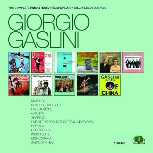 Giorgio Gaslini - CD Audio di Giorgio Gaslini