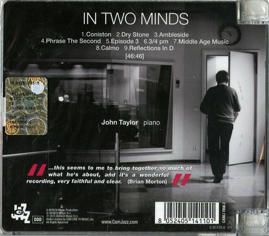 In Two Minds - CD Audio di John Taylor - 2