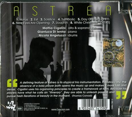 Astrea - CD Audio di Mattia Cigalini - 2