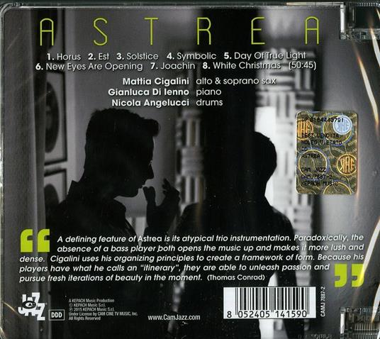 Astrea - CD Audio di Mattia Cigalini - 2