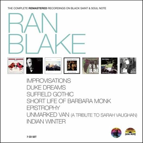 The Complete Remastered - CD Audio di Ran Blake