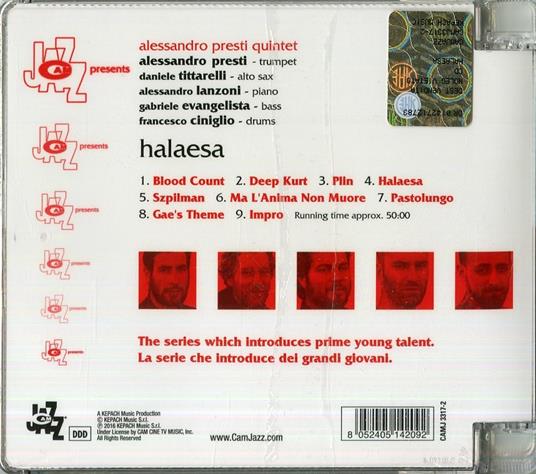 Halaesa - CD Audio di Alessandro Presti - 2