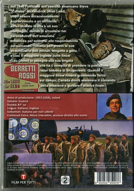 Berretti rossi di Terence Young - DVD - 2