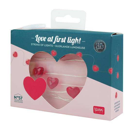 Catena luci led San Valentino Led String Lights, Hearts Legami - Legami -  Idee regalo