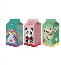 Cartoleria Legami - Yummy Yummy, Set di 3 Gomme Profumate, 2,7x6 cm, Fragola e Vaniglia & Temperino con Contenitore, Meow, 4,5x7 cm Legami