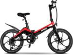 Ducati MG-20 E-Bike Pieghevole Taglia Unica Nero Rosso Magnesio