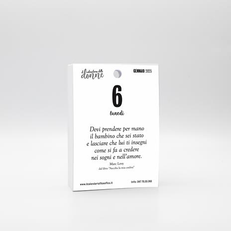 Calendario Filosofico Delle Donne, Viola - 10 x 14 cm - 2