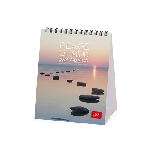Calendario 2024, da tavolo, 12 x 14, 5 cm PEACE OF MIND