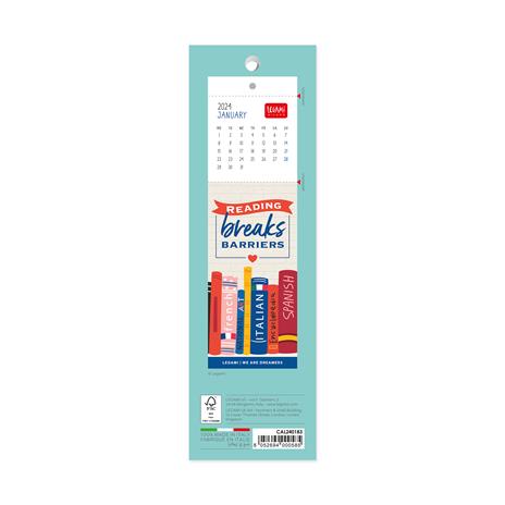 Calendario segnalibri 2024 - 5.5 x 18 cm BOOK LOVER'S - 3