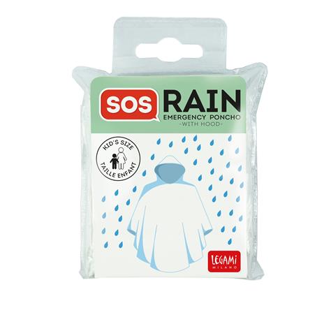 Poncho antipioggia usa e getta con cappuccio - Kid'S Size - 2