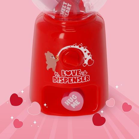 Distributore Mini Gomme per Cancellare - Distributore D'Amore - Cuore - 5