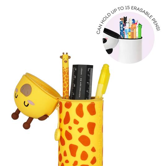 Astuccio In Silicone 2-In-1 - Kawaii - Giraffa - 3