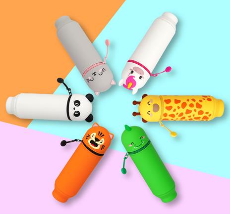 Astuccio In Silicone 2-In-1 - Kawaii - Giraffa - 5