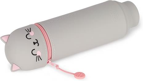 Astuccio In Silicone 2-In-1 - Kawaii - Gattino - 4