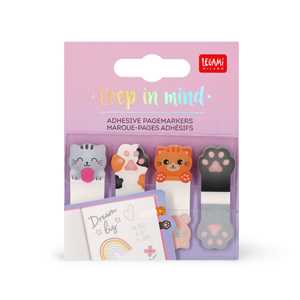 Idee regalo Segnalibri Adesivi - Tengo A Mente - Gattino Legami