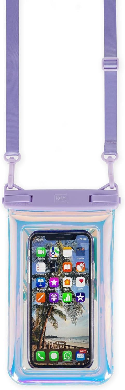Custodia Impermeabile Gallegiante Per Smartphone - Onde - 6