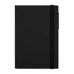 Agenda settimanale Legami 2024-2025, 18 mesi, Medium Weekly Diary con Notebook - Black Diamond - 12 x 18 cm