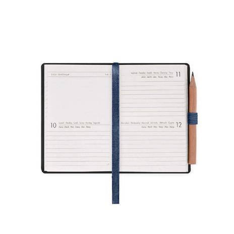Agenda bigiornaliera Mini Legami 12 Mesi - 2025  - Mini 2-Day Diary - Blueberry - 2