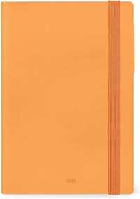 Cartoleria Agenda giornaliera Legami 12 Mesi - 2025 - Medium Daily Diary - Orange / Apricot Crush Legami