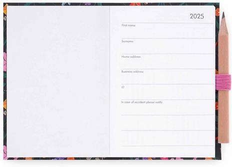 Agenda bigiornaliera Mini Legami 12 Mesi - 2025 - Mini Photo 2-Day Diary - Wildflowers - 3