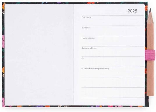 Agenda bigiornaliera Mini Legami 12 Mesi - 2025 - Mini Photo 2-Day Diary - Wildflowers - 3