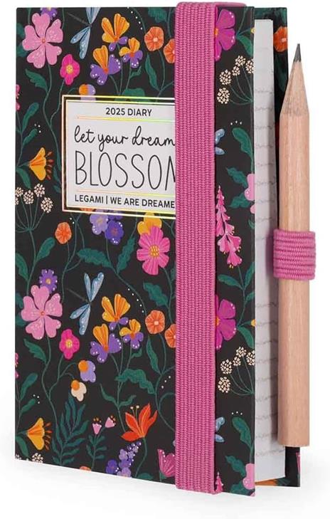 Agenda bigiornaliera Mini Legami 12 Mesi - 2025 - Mini Photo 2-Day Diary - Wildflowers - 4
