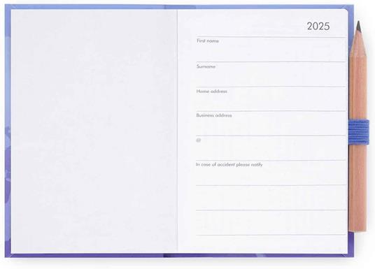 Agenda bigiornaliera Mini Legami 12 Mesi - 2025 - Mini Photo 2-Day Diary - Kitty - 3