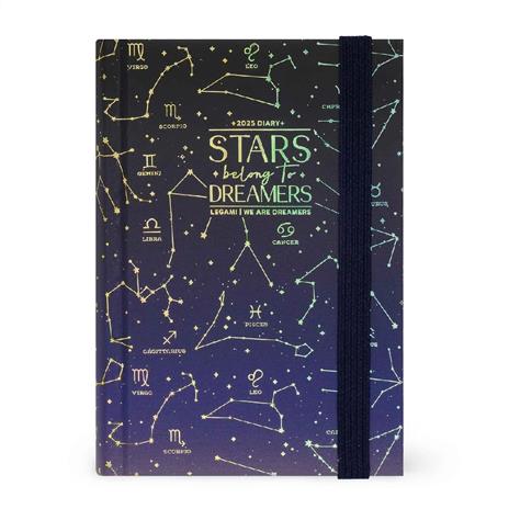 Agenda giornaliera Mini Legami 12 Mesi - 2025 - Small Photo Daily Diary - Stars