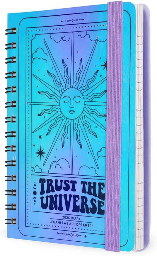 Agenda settimanale spiralata Legami 12 Mesi - 2025  - Small Weekly Spiral Bound Diary - Tarot - 4