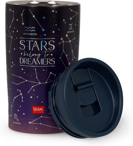 Bottiglia Sottovuoto - Caldo & Freddo - Tumbler - Stelle - 2
