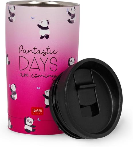 Bottiglia Sottovuoto - Caldo & Freddo - Tumbler - Panda - 2