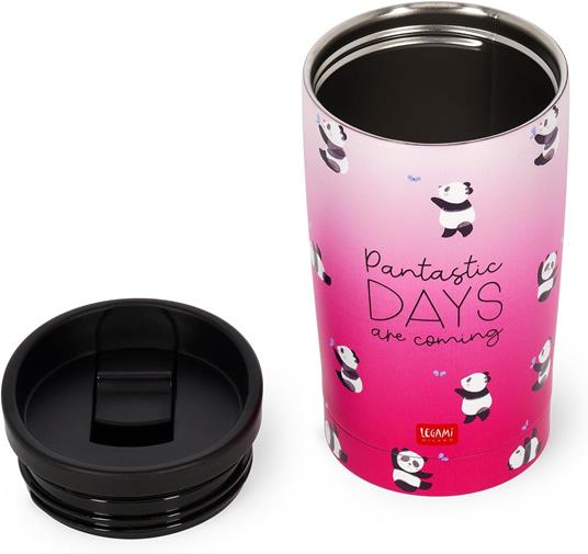Bottiglia Sottovuoto - Caldo & Freddo - Tumbler - Panda - 3