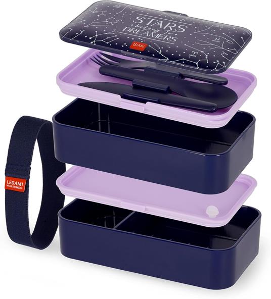 Scatola Pranzo 1200 Ml - Stelle - 4