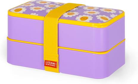 Legami - Porta Pranzo, Lunch Box con 3 Posate Incluse, Contenitore Porta Pranzo, Capacità 1200 ml