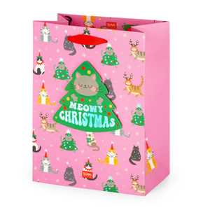 Cartoleria Borsa Regalo Media - Gattino Legami