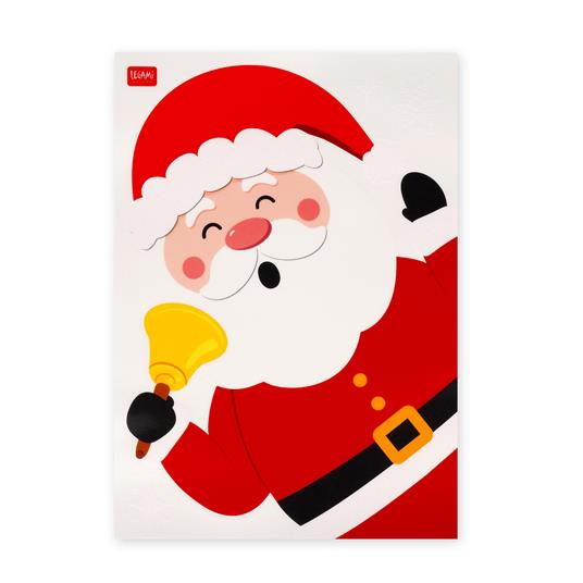 Set di 70 adesivi Natalizi elettrostatici per finestra Legami