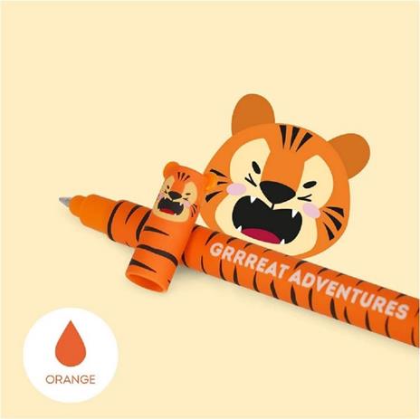 Legami Penna Gel Cancellabile Tiger - Tigre - 2