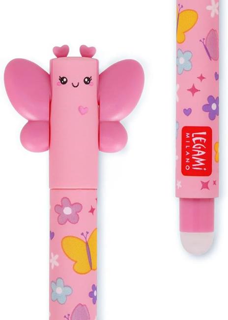 Legami Penna Gel Cancellabile Butterfly - Farfalla - 2