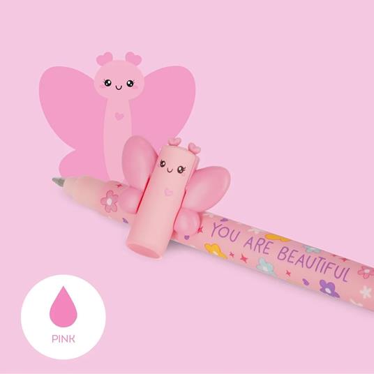 Legami Penna Gel Cancellabile Butterfly - Farfalla - 3