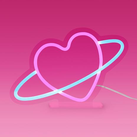 It'S A Sign - Neon-Effect Led Sign - Planet Heart - 3