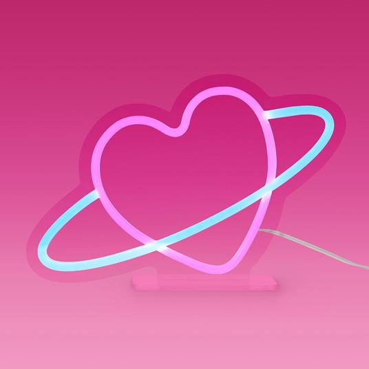 It'S A Sign - Neon-Effect Led Sign - Planet Heart - 3